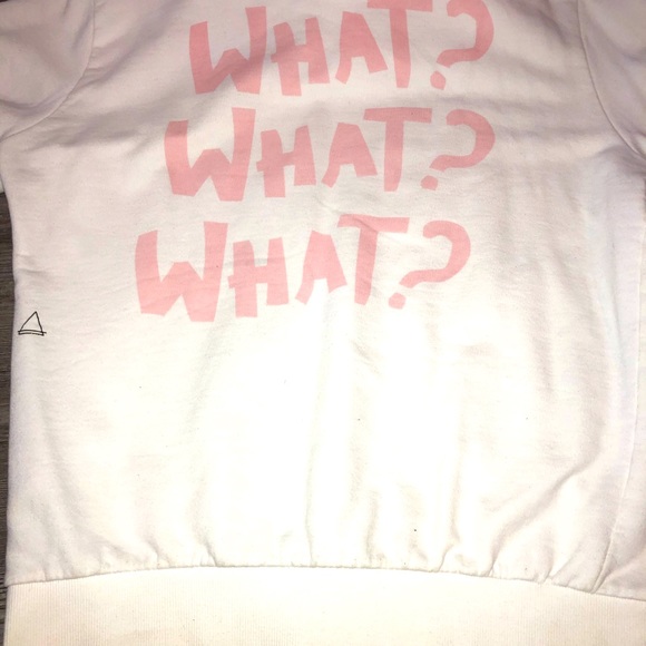 “WHAT?” HOODIE BY ELEVEN PARIS - Picture 4 of 5